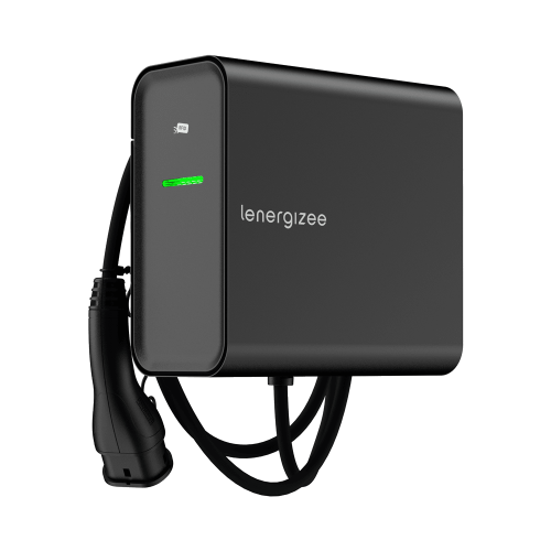 LENERGIZEE HOME RFID 22kW kabel 5m czarny mat RAL9005