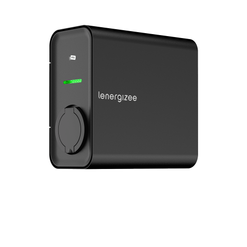 LENERGIZEE HOME RFID 22kW gniazdo czarny mat RAL9005
