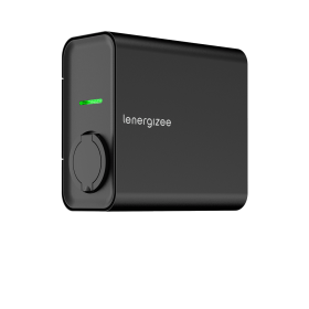 LENERGIZEE HOME BASIC 11kW gniazdo czarny mat RAL9005 + gniazdo 230V