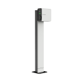 ZESTAW LENERGIZEE HOME RFID 22kW gniazdo biały mat RAL9016 NA NODZE