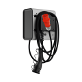 Polska ładowarka 22kW kabel 5m szary mat RAL7047 Lenergizee X1