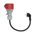 Ładowarka przenośna Lenergizee Mobile 11kW, kabel 5m, siła, adapter, torba