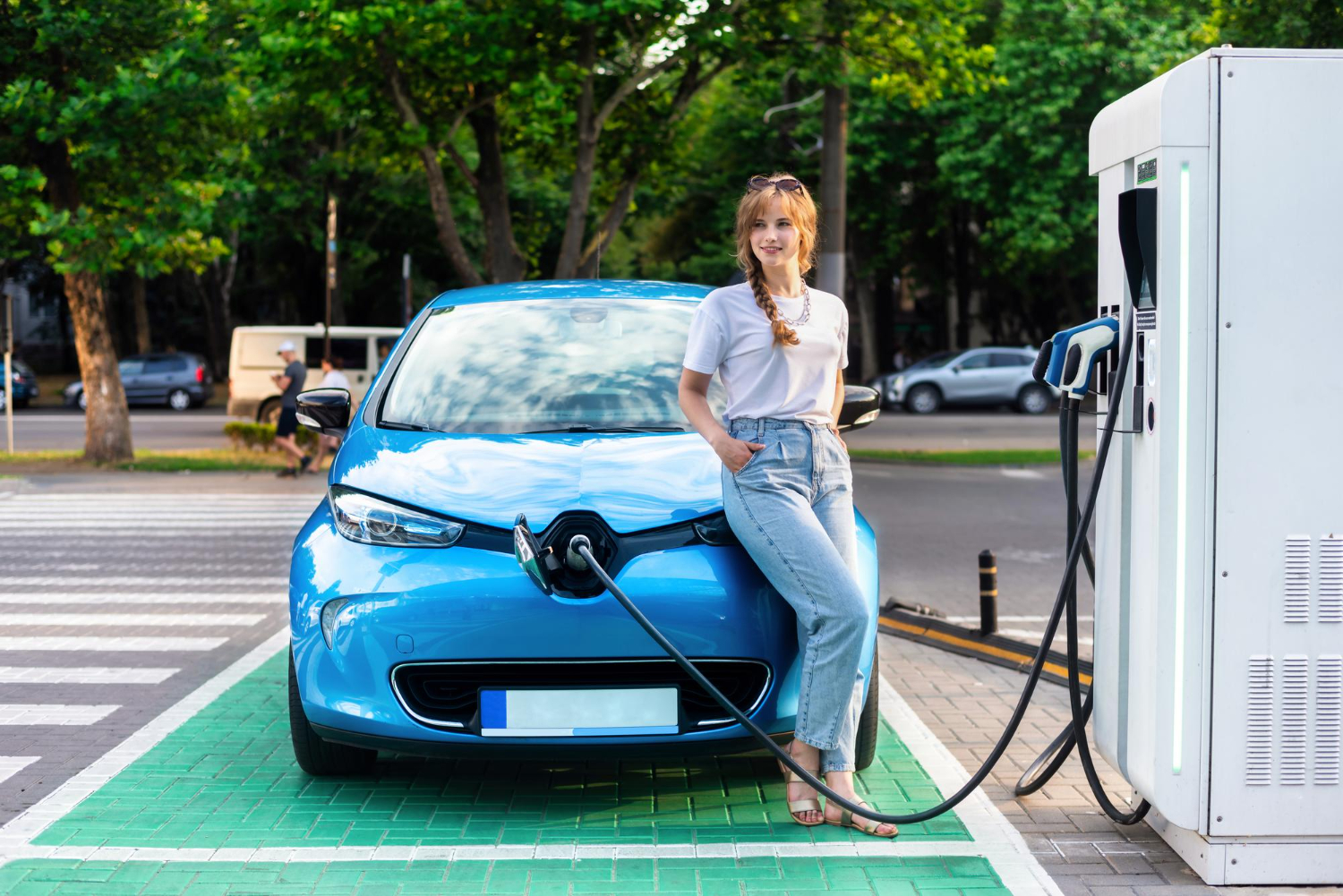 Czy samochody elektryczne mogą jeździć buspasem